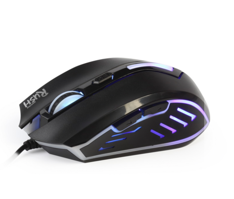 Мышь игровая проводная Smartbuy RUSH 712 черная Мышь игровая проводная Smartbuy RUSH 712 черная