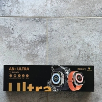 Смарт часы A8+ Ultra серебро