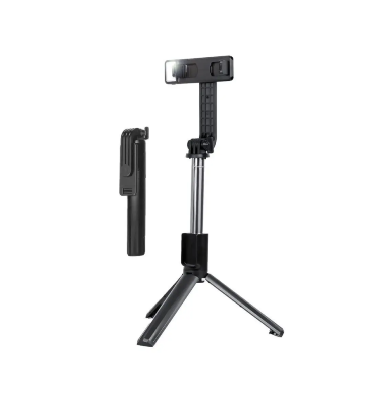 Монопод-трипод с блютуз пультом P40S 1M черный
