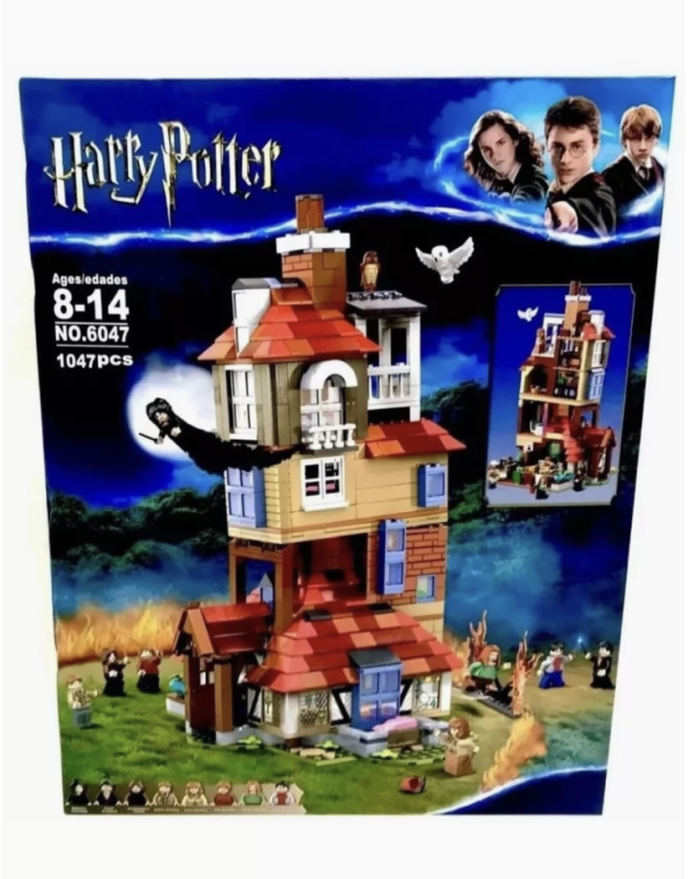 Конструктор Нападение на Нору Гарри Поттер 1047 деталей