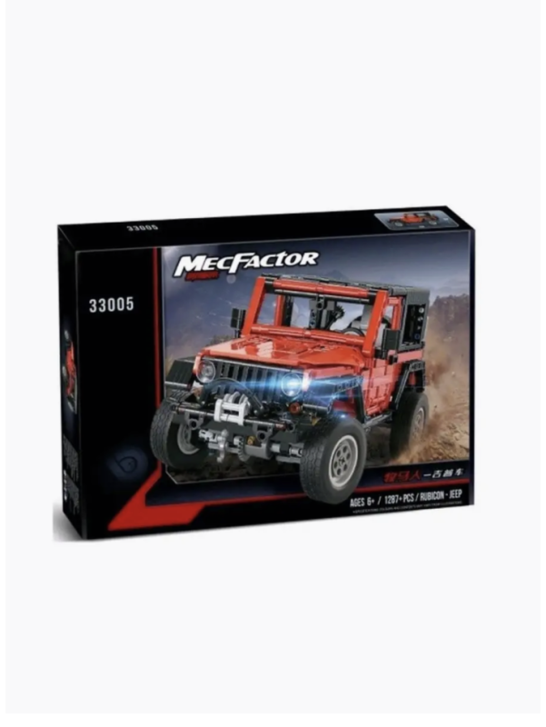 Конструктор Техник Внедорожник Rubicon 1287 деталей
