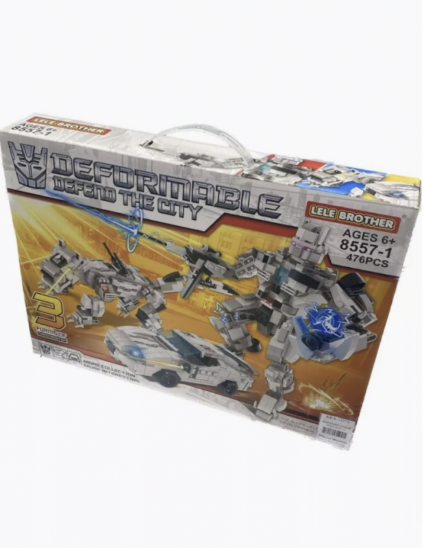 Конструктор робот трансформер 476 деталей