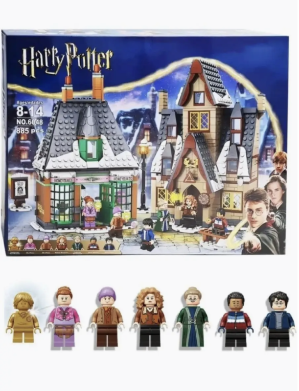 Конструктор Визит в деревню Хогсмит 885 деталей