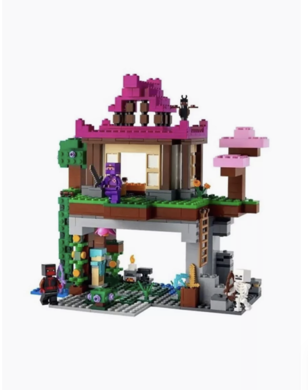 Конструктор Майнкрафт Площадка для тренировок 534 детали