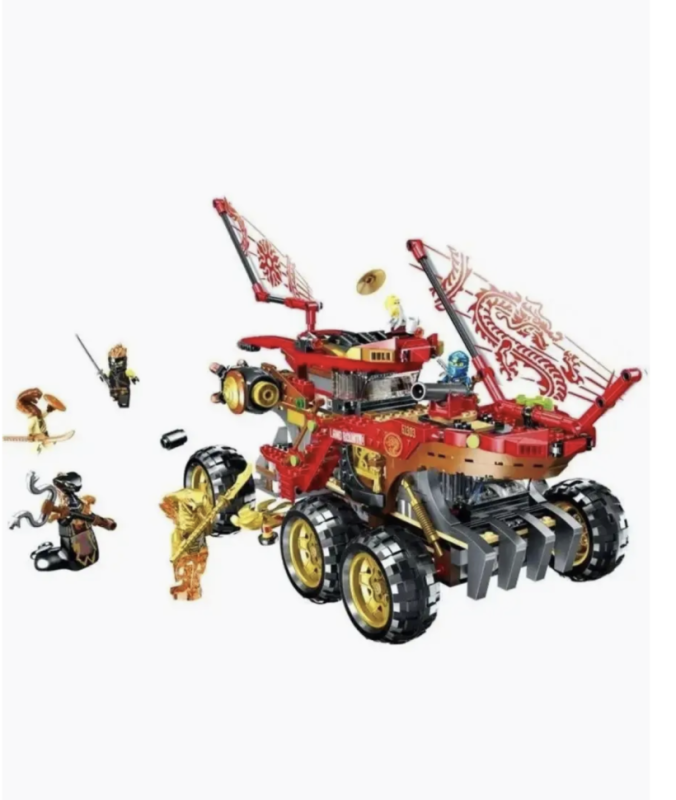 Конструктор Ниндзя Райский уголок 1232 детали Конструктор Ниндзя Райский уголок 1232 детали