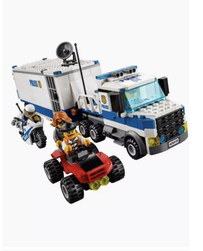 Конструктор Сити Мобильный командный центр 400 деталей Конструктор Сити Мобильный командный центр 400 деталей