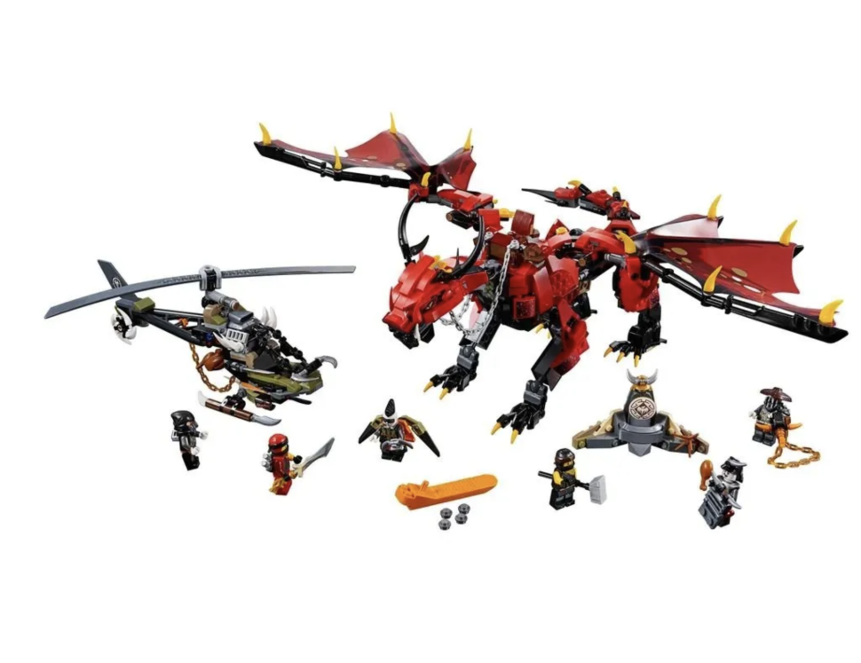 Конструктор Ниндзяго Первый страж 2082 882 детали Конструктор Ниндзяго Первый страж 2082 882 детали