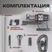 Пылесос вертикальный беспроводной SOKANY SK-3377