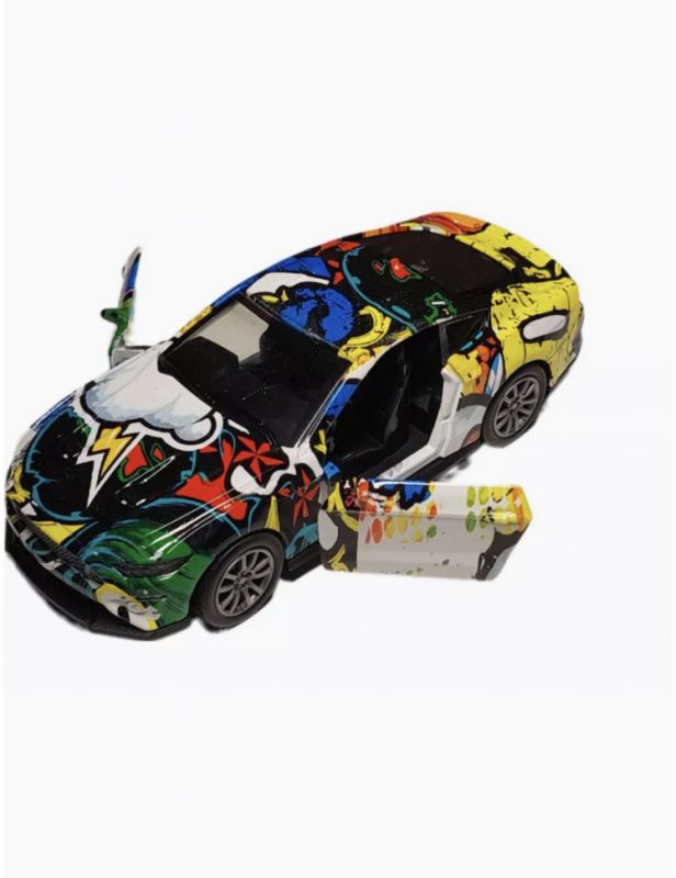 Машинка детская металлическая цветная