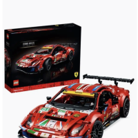 Конструктор Technic Ferrari 488 1677 деталей