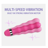 Вибратор Оки-Чпоки G Spot, стимулятор точки G, 18,5 х 3,5 см, розовый