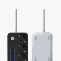 Сетевой фильтр CX-U613, 1,8 м, 3 гнезда+6 USB гнезда