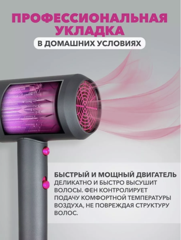 Фен для волос с иноизацией VGR V-400