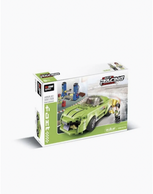 Конструктор Technic техник Decool racing Спорткар зеленый 403 детали Конструктор Technic техник Decool racing Спорткар зеленый 403 детали