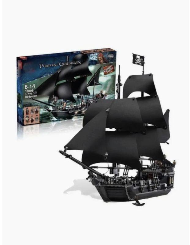 Конструктор Корабль Черная Жемчужина 804 деталей Конструктор Корабль Черная Жемчужина 804 деталей
