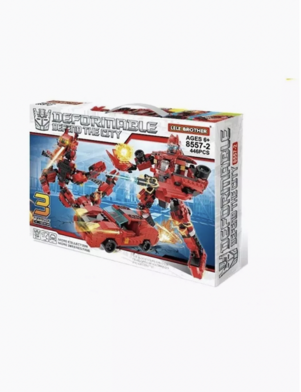 Конструктор Трансформер Робот 446 деталей Конструктор Трансформер Робот 446 деталей