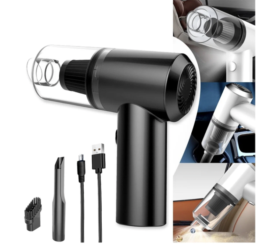 Автомобильный пылесос беспроводной 2 in 1 Vacuum Cleaner Автомобильный пылесос беспроводной 2 in 1 Vacuum Cleaner