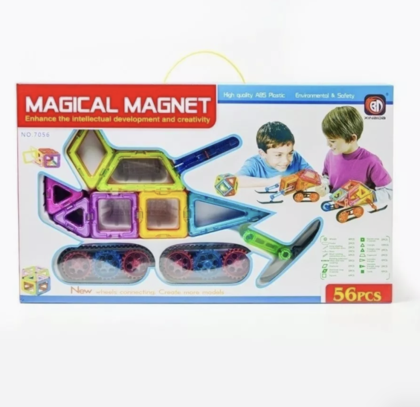 Набор конструктор магнитный Набор конструктор магнитный