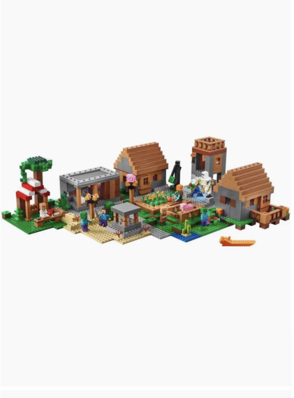 Конструктор My World Minecraft Большая деревня 1600 деталей Конструктор My World Minecraft Большая деревня 1600 деталей