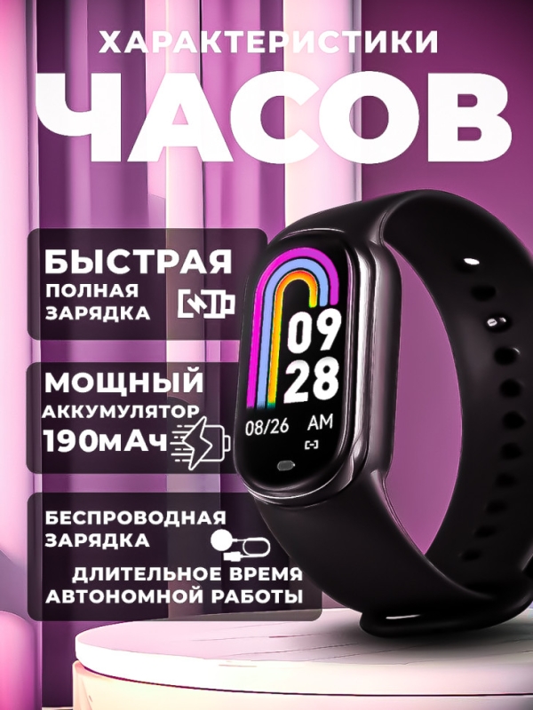 Фитнес браслет Mi Band 8