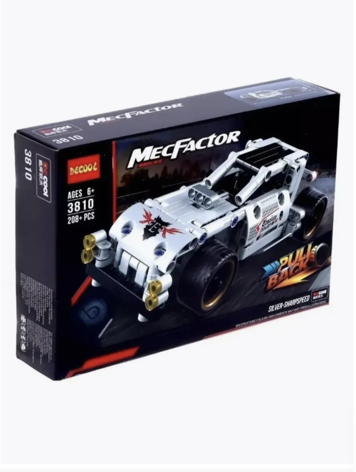 Конструктор MecFactor 208 деталей