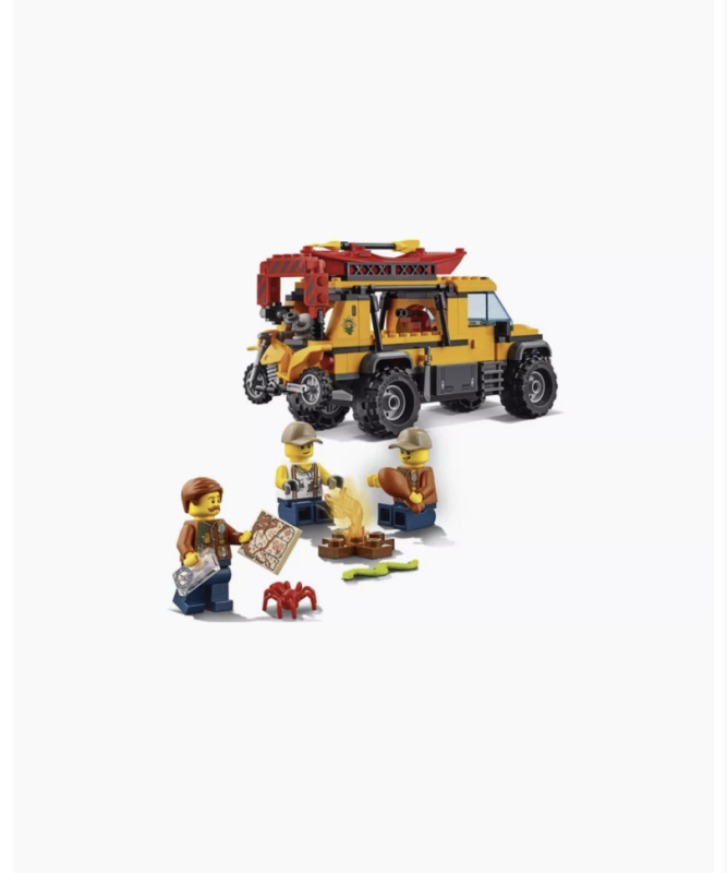 Конструктор База исследователей джунглей 813 детали